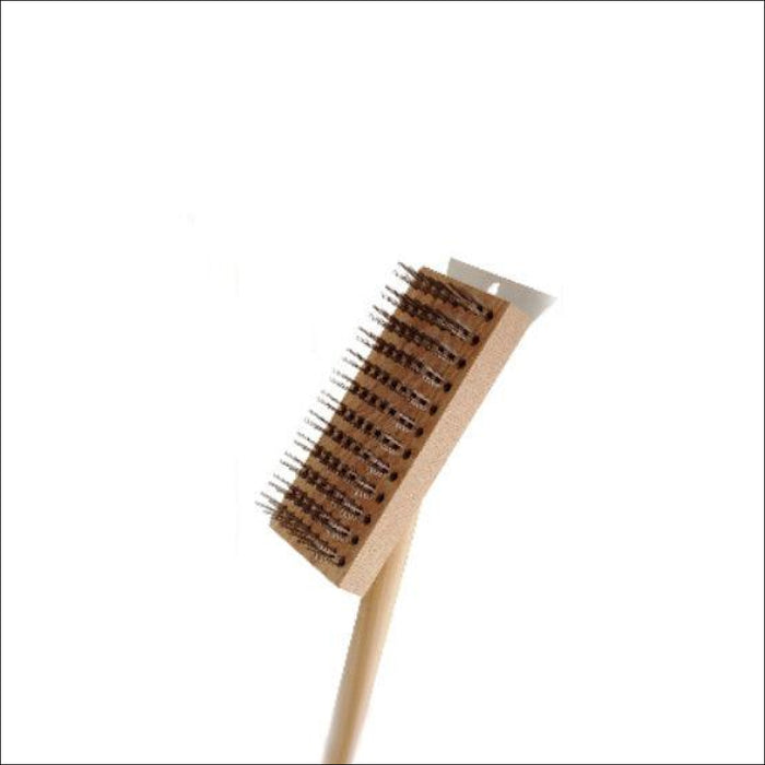 Nella 30" Heavy-Duty Broiler Brush with Scraper