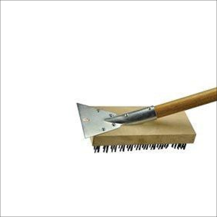 Nella 30" Heavy-Duty Broiler Brush with Scraper
