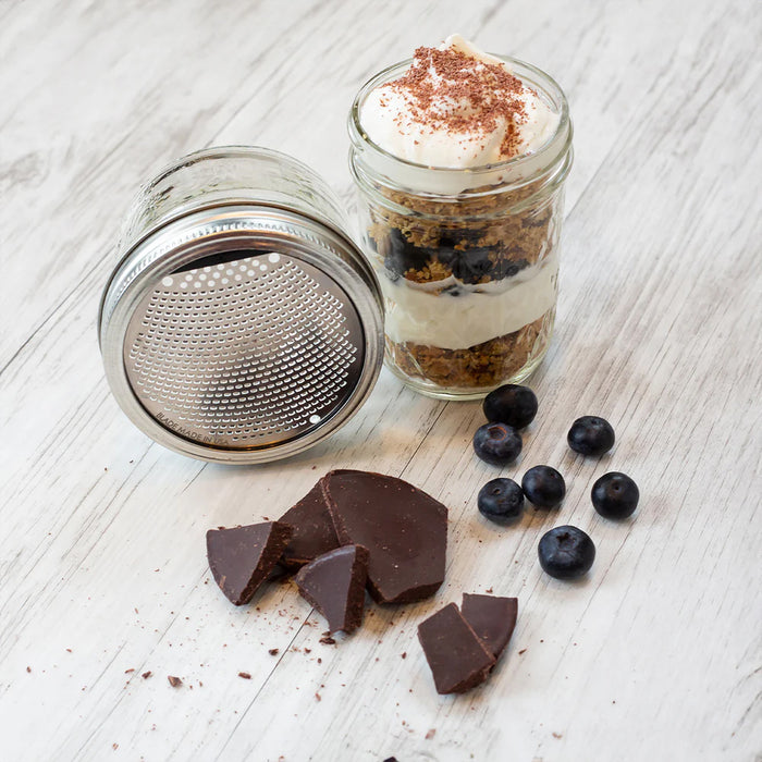 Microplane 36024 Mason Jar Lid Graters - Black