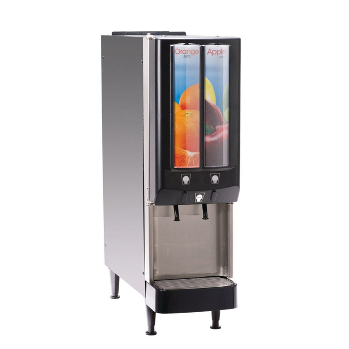 Bunn JDF-2S 2-Segment Graphics Cold Beverage Dispenser - 37900.0076