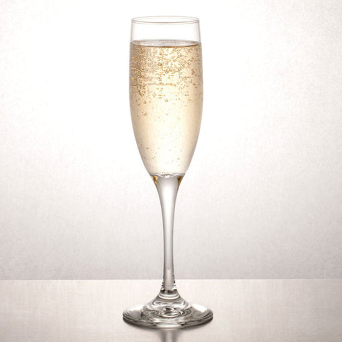 Libbey 3795 Embassy 6 Oz. Flute Glass - 12/Case