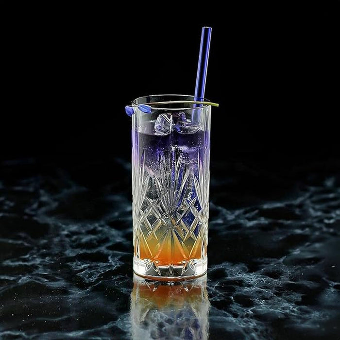 RCR Cristalleria Italiana 12 Oz. Melodia Long Tumbler Glass - 6/Case - RM25766