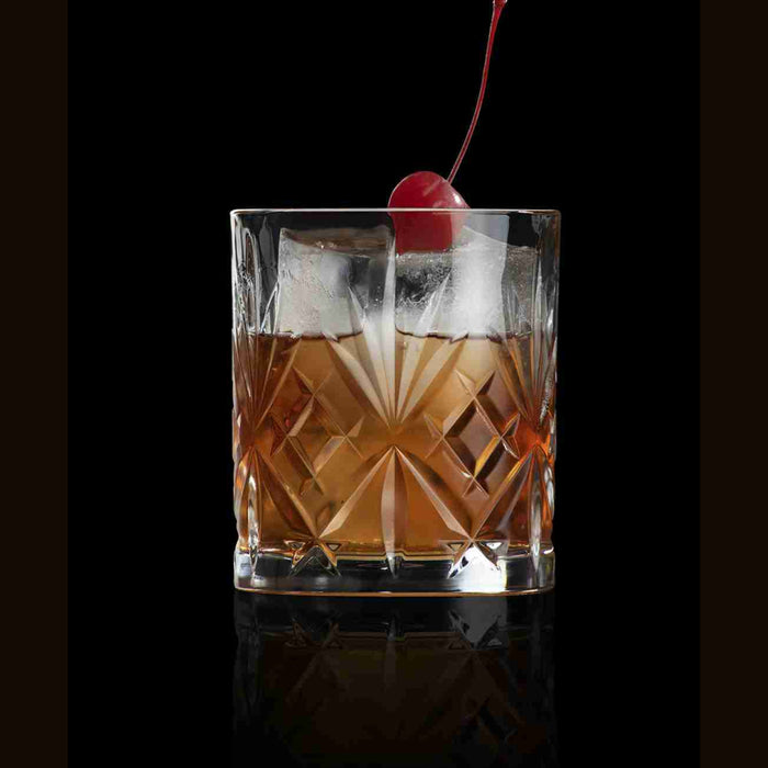 RCR Cristalleria Italiana 11.5 Oz. Melodia DOF Drinking Glass - 6/Case - RM25832