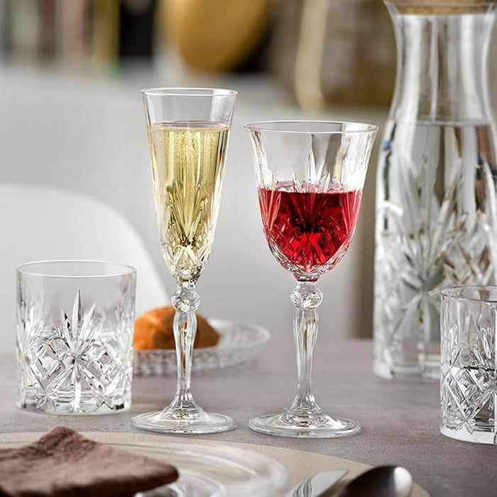 RCR Cristalleria Italiana 11.5 Oz. Melodia DOF Drinking Glass - 6/Case - RM25832