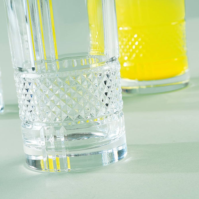 RCR Cristalleria Italiana 12.5 Oz. Brillante Highball Glass - 6/Case - RB26719