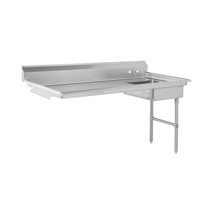 Nella 60" Right Side Under Counter Dish Table - 40192