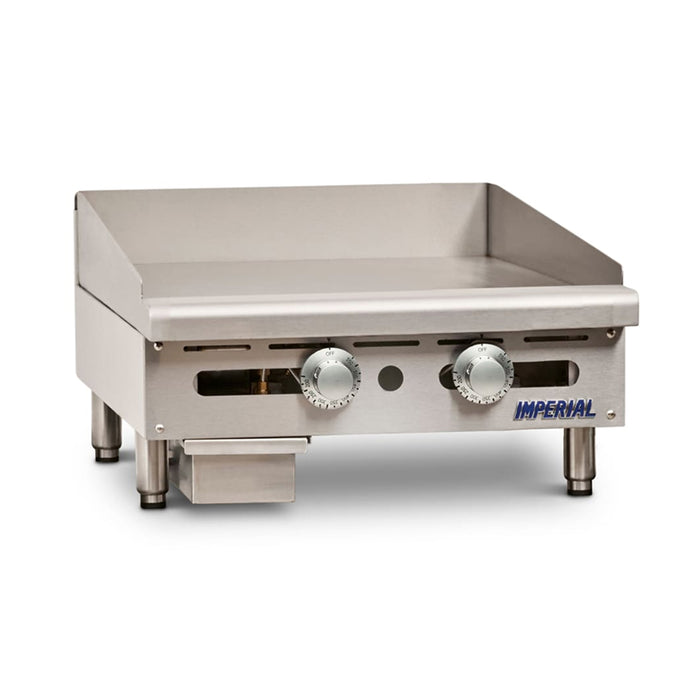 Imperial ITG-24 24" Gas Griddle With Thermostatic Control - 60,000 BTU