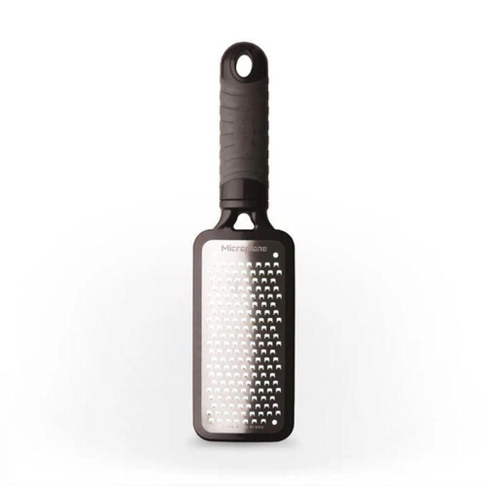Microplane 44001 Home Series Fine Coarse Cheese Grater – Black