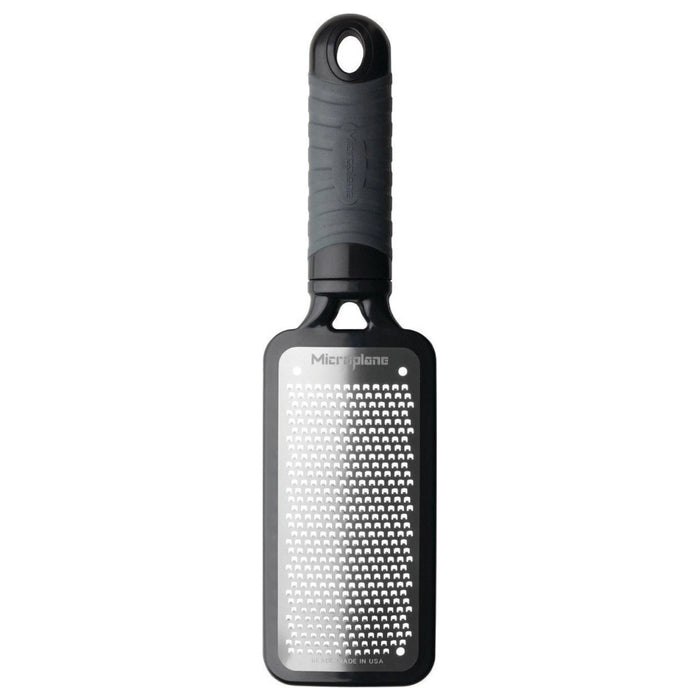 Microplane 44002 Home Series Coarse Cheese Grater – Black