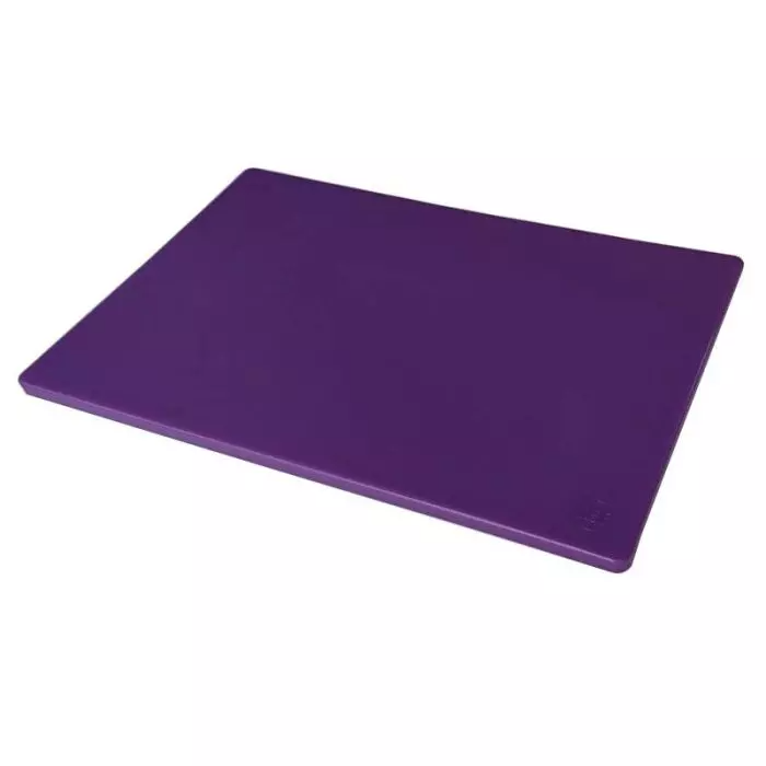 Nella 18" x 24" x 0.5" Pre-Cut Rigid Cutting Board - Purple - 44277