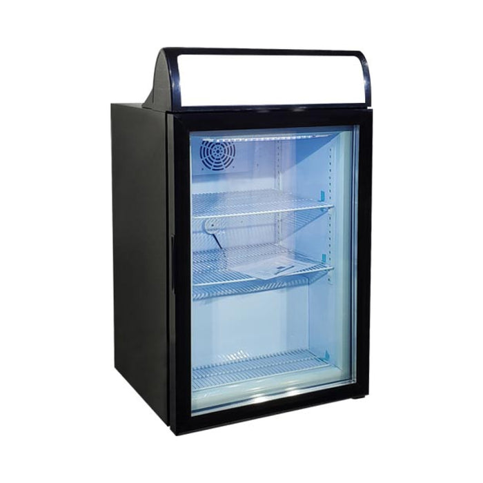 Nella 23" Countertop Display Freezer with Top LightBox - 98L - 100-618389