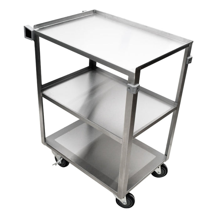 Nella 27.5″ Stainless Steel Welded Utility Cart - 44697