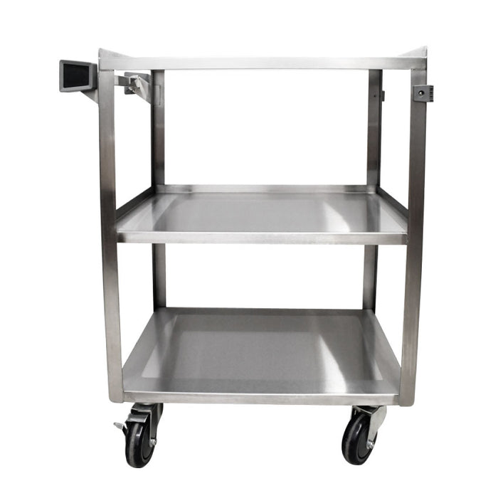 Nella 27.5″ Stainless Steel Welded Utility Cart - 44697