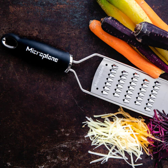 Microplane 45003 Gourmet Series Fine Julienne Grater - Black