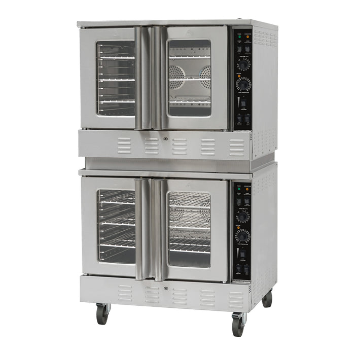 Nella 40" Double Deck Full Size Convection Oven - 110-120V, 1 Phase