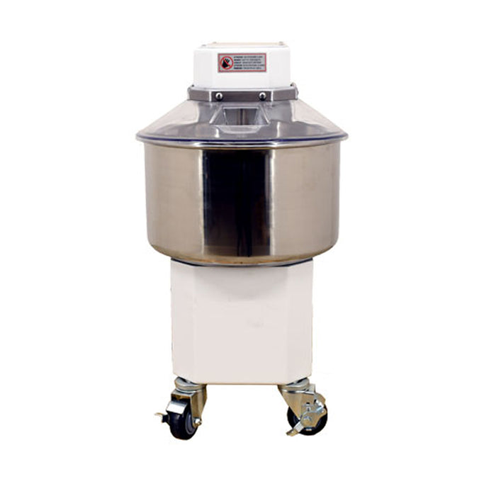 Trento 22 Qt. Spiral Floor Mixer with Fixed Bowl - 120V, 1 Phase