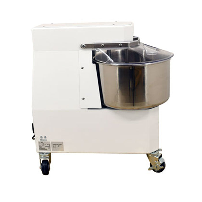 Trento 22 Qt. Spiral Floor Mixer with Fixed Bowl - 120V, 1 Phase