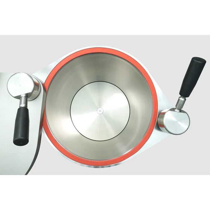Trento 43 Kg. / 95 Lbs. Talsa Hydraulic Stainless Steel Sausage Stuffer - 208-220V/60Hz/3Ph - 46103