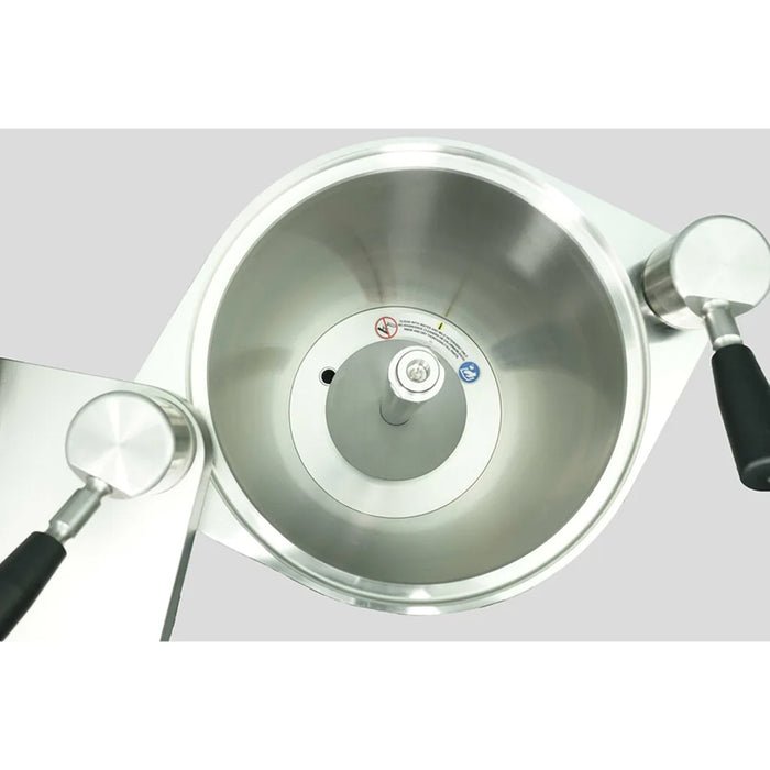 Trento 43 Kg. / 95 Lbs. Talsa Hydraulic Stainless Steel Sausage Stuffer - 208-220V/60Hz/3Ph - 46103