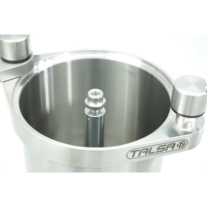 Trento 43 Kg. / 95 Lbs. Talsa Hydraulic Stainless Steel Sausage Stuffer - 208-220V/60Hz/3Ph - 46103