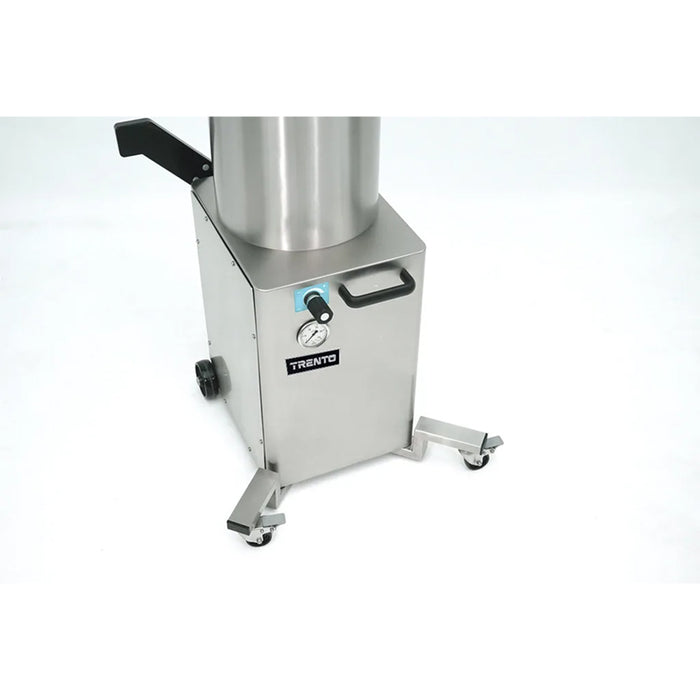Trento 43 Kg. / 95 Lbs. Talsa Hydraulic Stainless Steel Sausage Stuffer - 208-220V/60Hz/3Ph - 46103