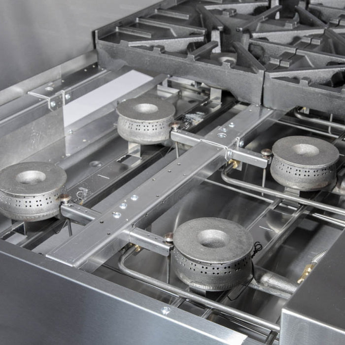 Southbend Ultimate X-4601DD 60" Natural Gas 10-Burner Range with Standard Oven - 420,000 BTU