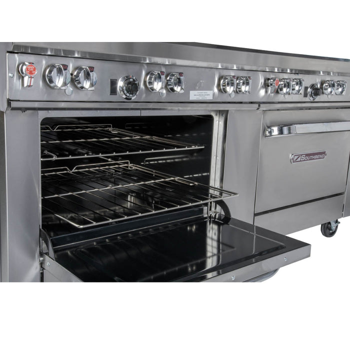 Southbend Ultimate X-4601DD 60" Natural Gas 10-Burner Range with Standard Oven - 420,000 BTU