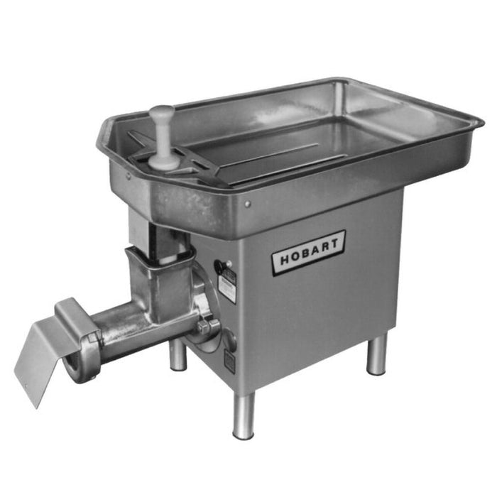 Hobart 4732A-18STD #32 Meat Grinder with Removable Feed Pan - 3 Hp