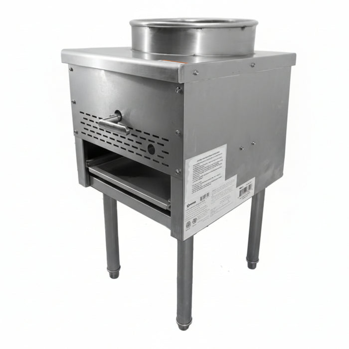 Nella 17" Liquid Propane 1-Burner Wok Range - 95,000 BTU - 47685