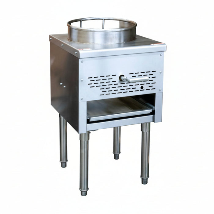 Nella 17" Liquid Propane 1-Burner Wok Range - 95,000 BTU - 47685