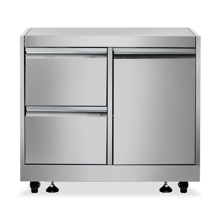 Nella 32" Stainless Steel Stand with 2 Drawers and Gas Tank Cabinet for 47876 -  47877