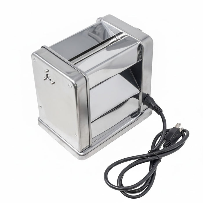 Nella Stainless Steel Electric Countertop Pasta Sheeter with 3 Cutters - 48367