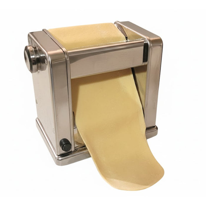 Nella Stainless Steel Electric Countertop Pasta Sheeter with 3 Cutters - 48367