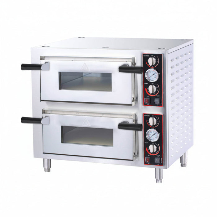 Nella 28" Double Chamber Countertop Pizza Oven - 240V, 3200W - 48368