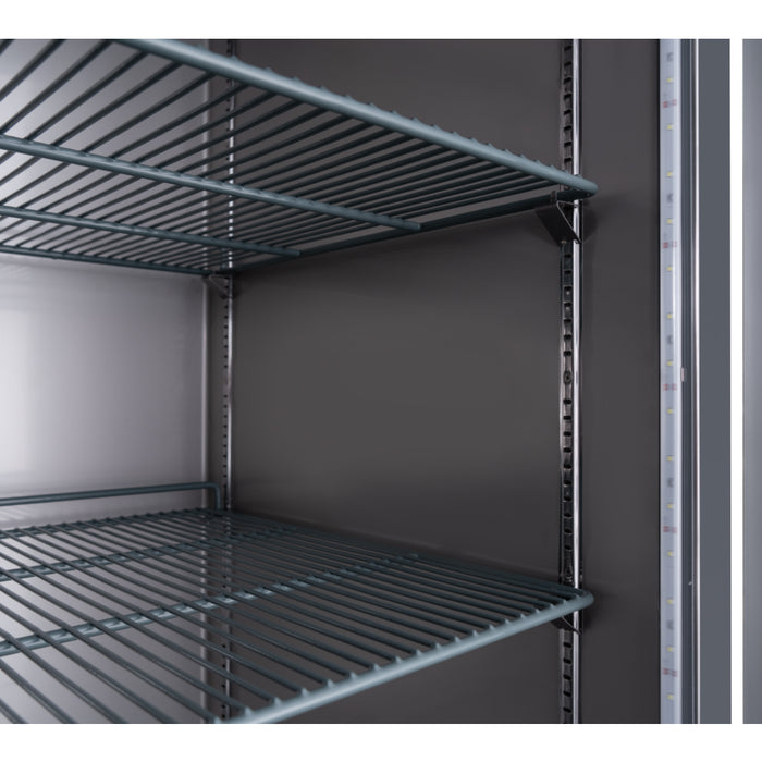Nella 54" Solid 2-Door Reach-In Refrigerator - 50026