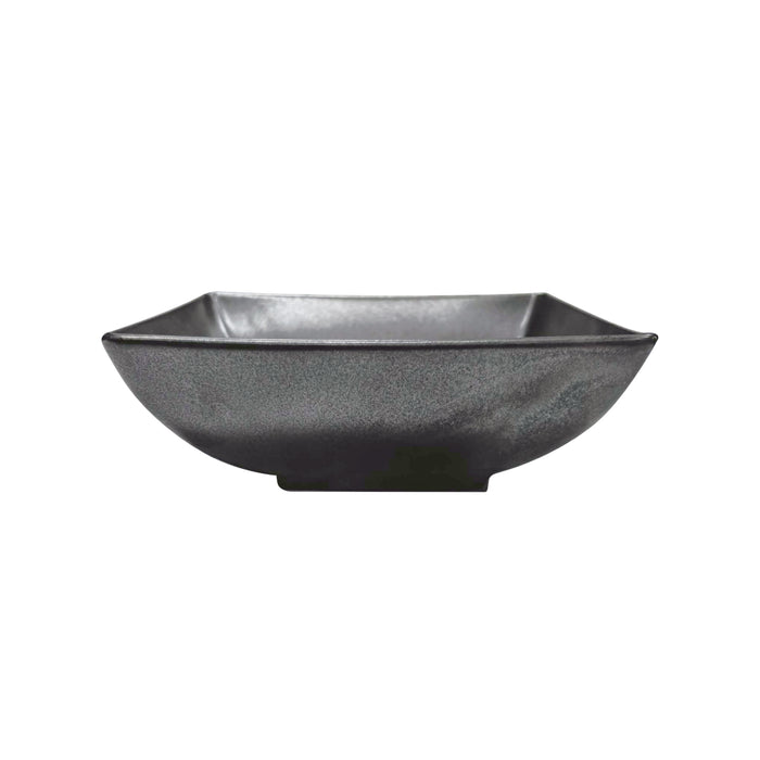 Nella 5.25" Black Square Porcelain Azia Bowl - 24/Case - 50061BK