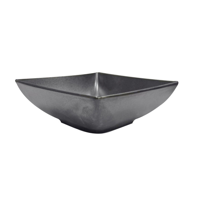 Nella 5.25" Black Square Porcelain Azia Bowl - 24/Case - 50061BK