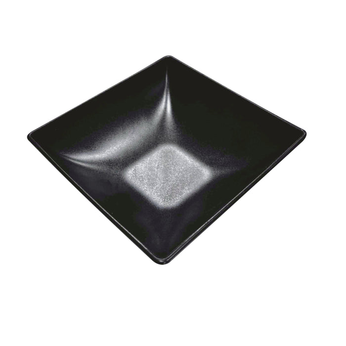Nella 5.25" Black Square Porcelain Azia Bowl - 24/Case - 50061BK