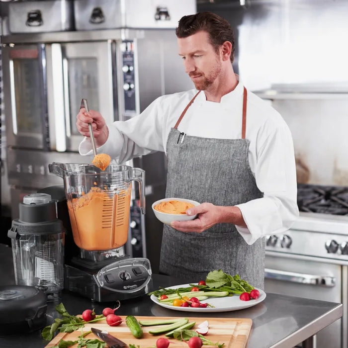 Vitamix 5202 XL Programmable Commercial Blender with 1.5 Gal. & 64 Oz. Containers - 120V/4.2HP