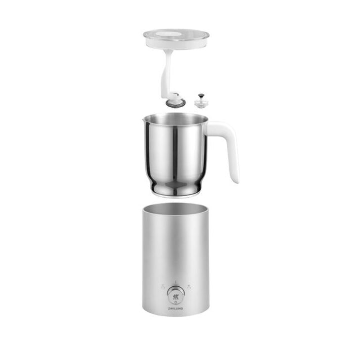 Zwilling Enfinigy 400 ml Silver Milk Frother - 53104-100