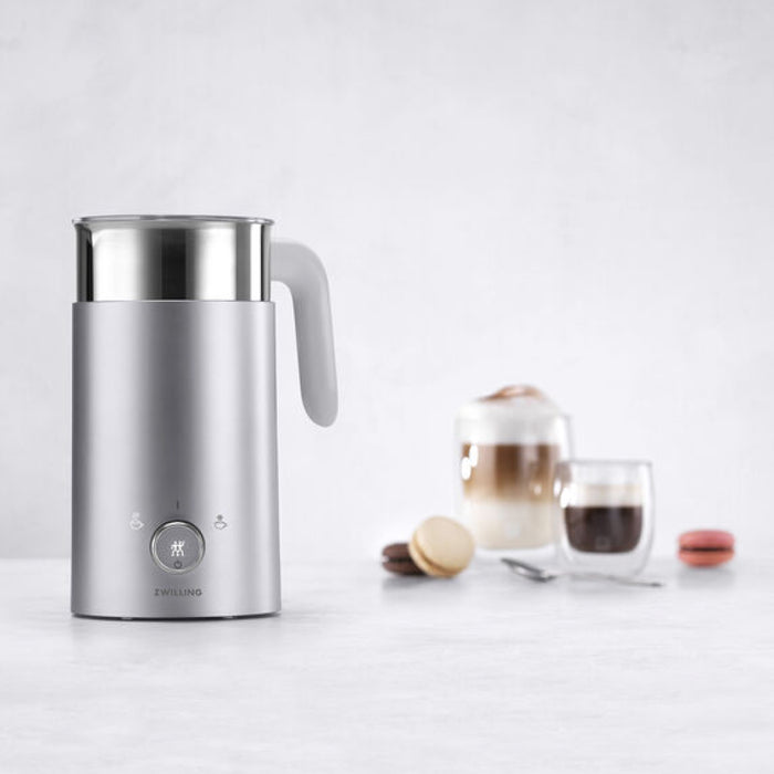Zwilling Enfinigy 400 ml Silver Milk Frother - 53104-100