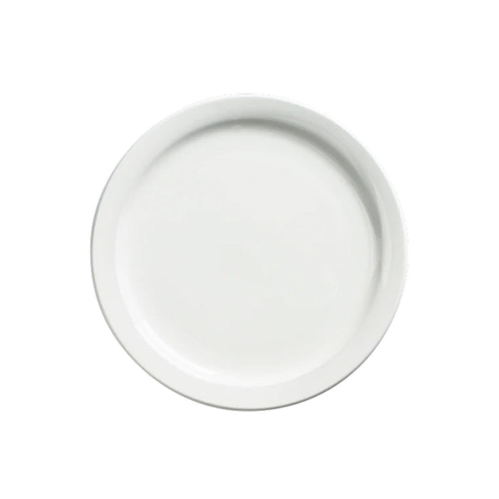 Browne 6.5" Porcelain Palm White Side Plate - 36/Case - 563962