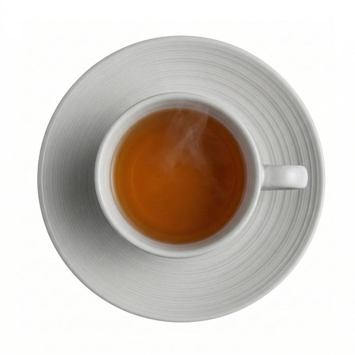 Steelite Belisa 6" White Porcelain Round Saucer - 36/Case - 61100ST0141