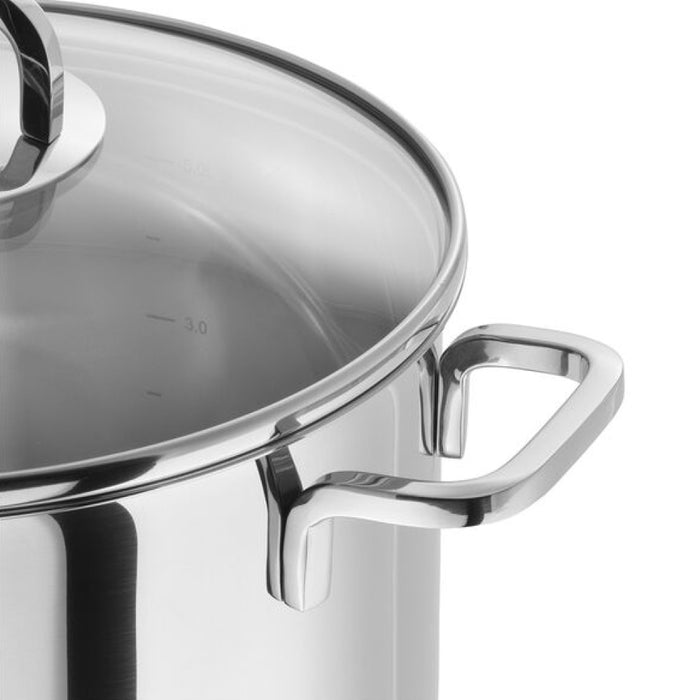 Zwilling Quadro 9-Piece Stainless Steel Cookware Set