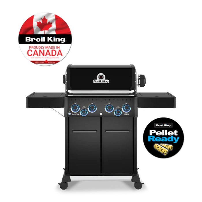 Broil King Baron 490 Pro Shadow BBQ Grill Liquid Propane - 674144