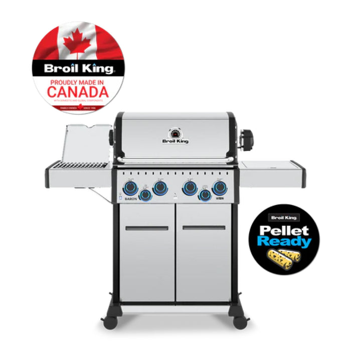 Broil King Baron S 490 Pro IR BBQ Grill Natural Gas - 677347