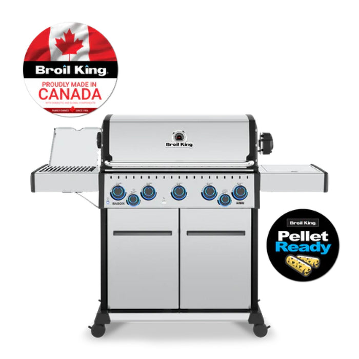 Broil King Baron S 590 Pro IR Cabinet Natural Gas - 678347