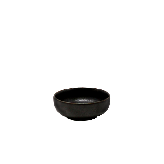 Nella 3" Deep Matte Black Porcelain Bowl - 7104 BK