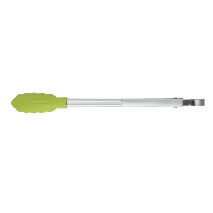 Cuisipro 12" Apple Green Silicone Locking Tongs - 74708724