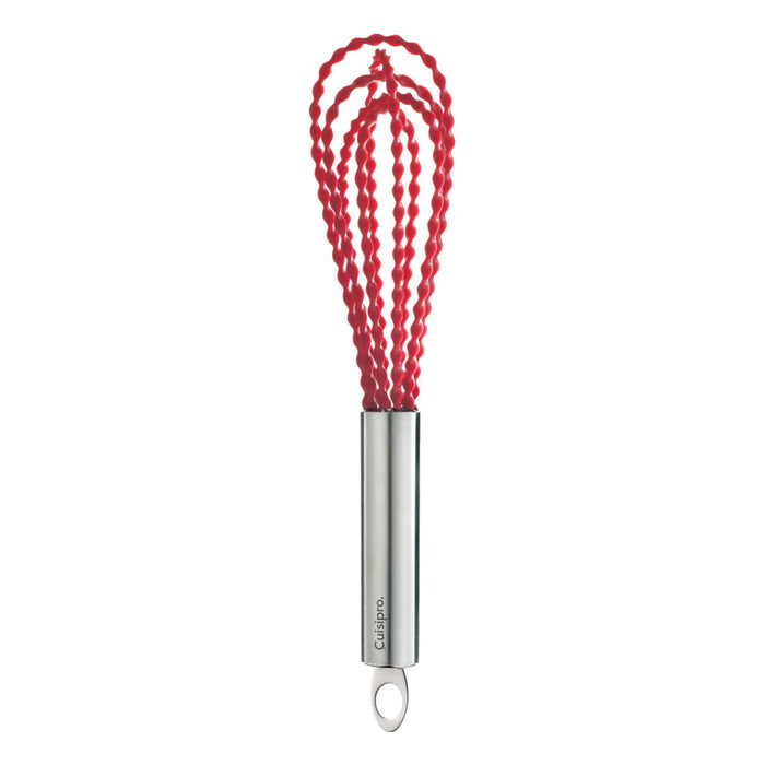 Cuisipro 74767105 10” Red Silicone Twist Egg Whisk